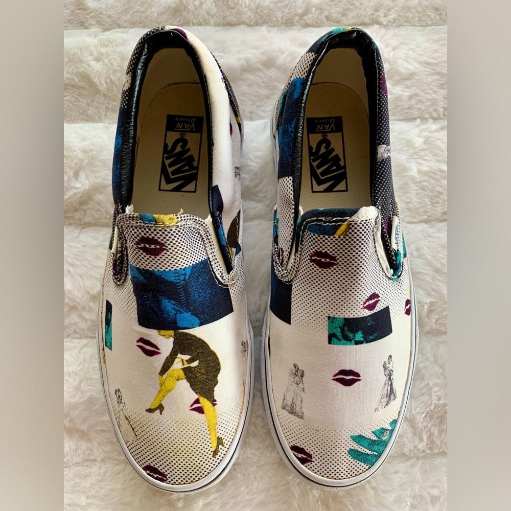 Marylin Monroe Pop Art Vans